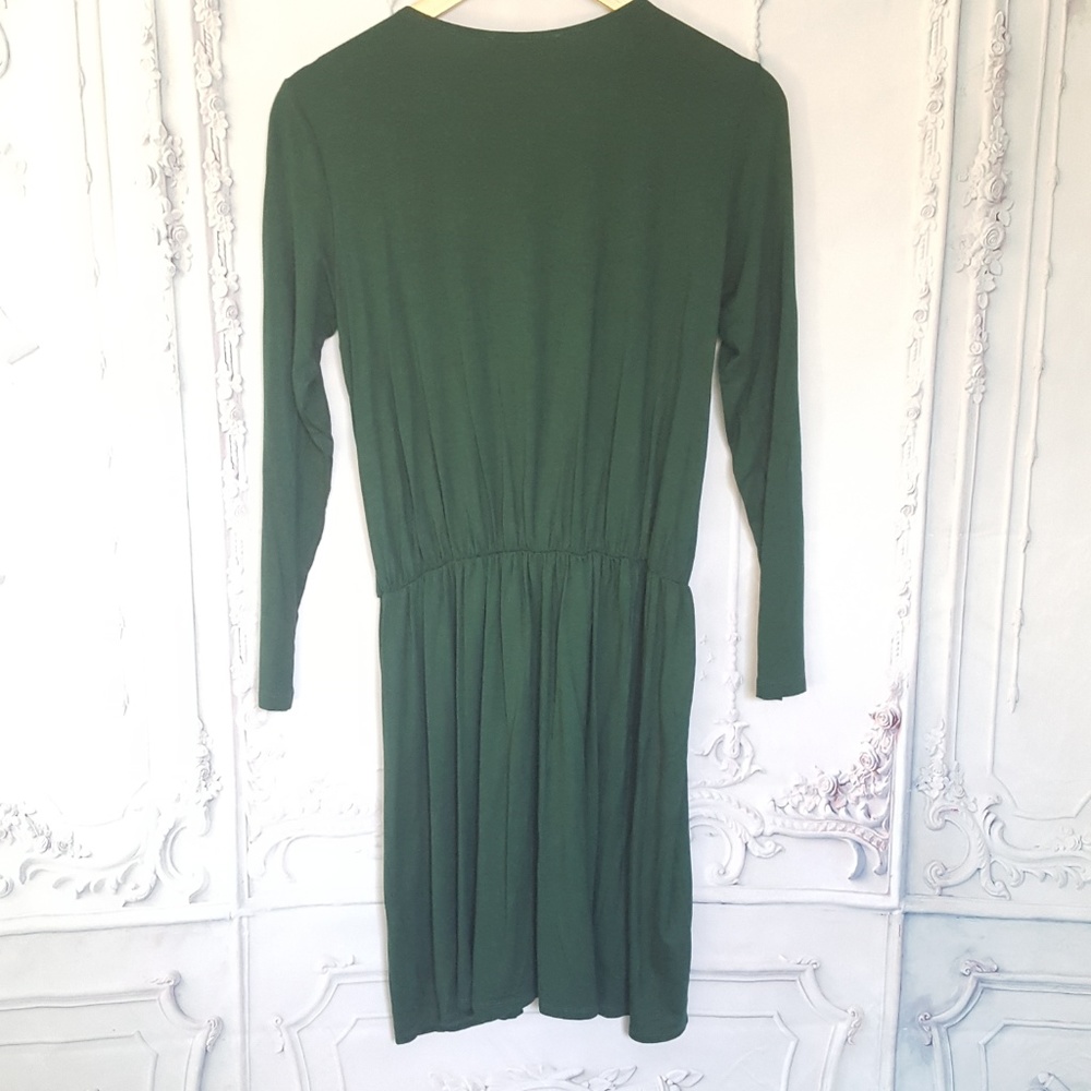 NWT Annee Mathew Lilly Ruche Crossover Dress - Picture 4 of 4